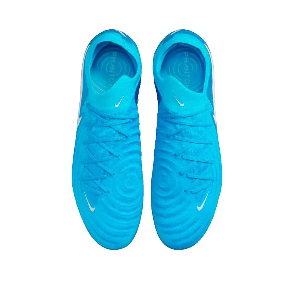 Calzado de fútbol Nike Phantom GX 2 Elite FG Azul Furia/Blanco 3/3