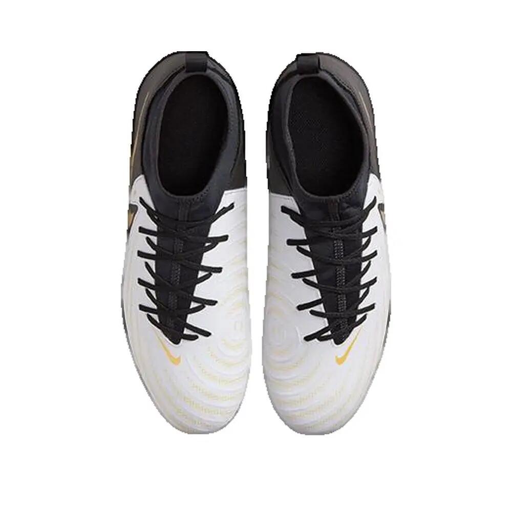 Nike Phantom Luna 2 Club MG Voetbalschoenen Wit/Zwart 3/3