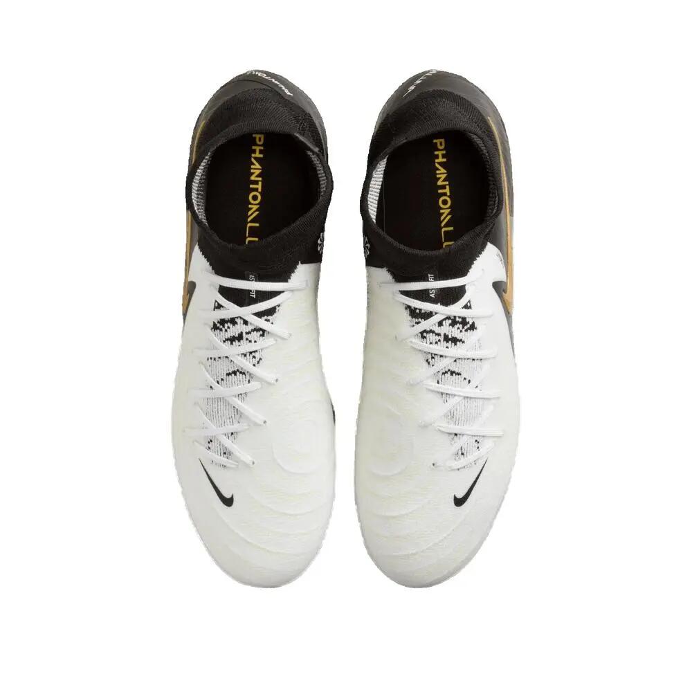 Chaussures de football Nike Phantom Luna 2 Pro FG Blanc/Noir 2/3