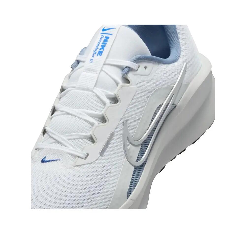 Zapatillas de running Nike Downshifter 13 Blancas/Plata Metálico 7/7