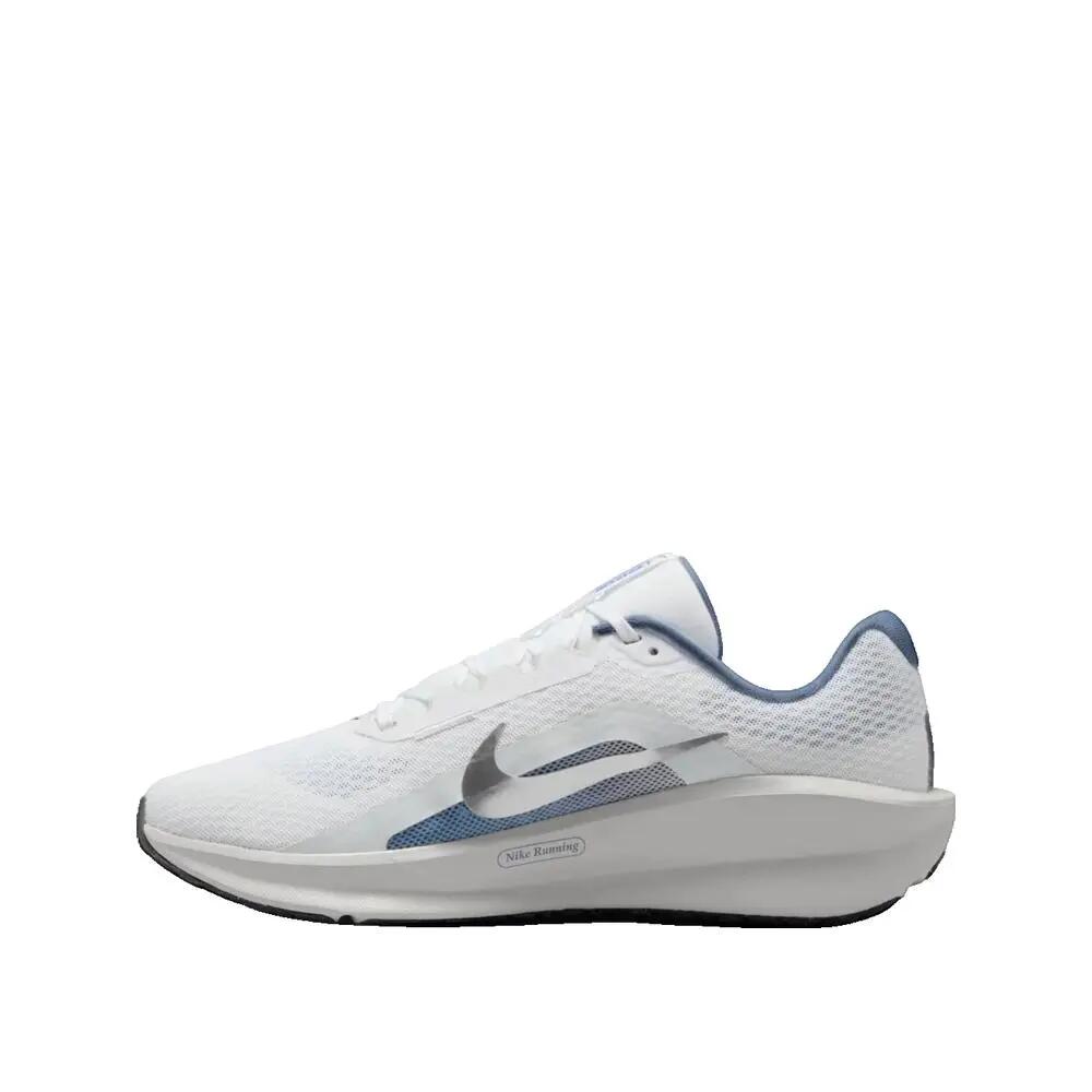 Chaussures de course Nike Downshifter 13 Blanc/Argent Métallique 3/7