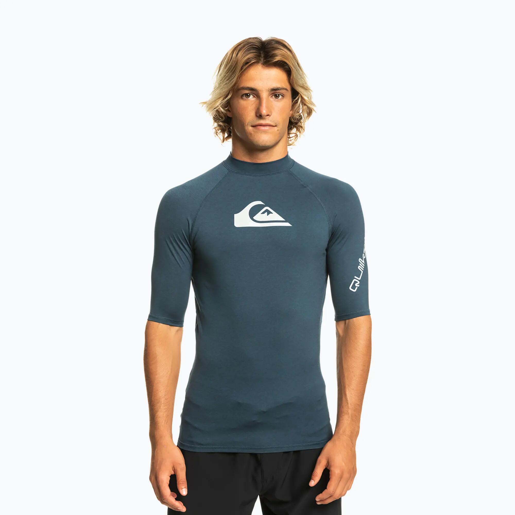 Lycra manches courtes UPF 50 ALL TIME Bleu Homme 3/5