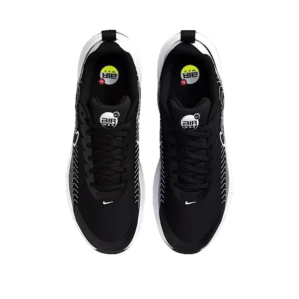 Zapatillas Nike Air Max Nuaxis Negro/Blanco/Volt 2/3