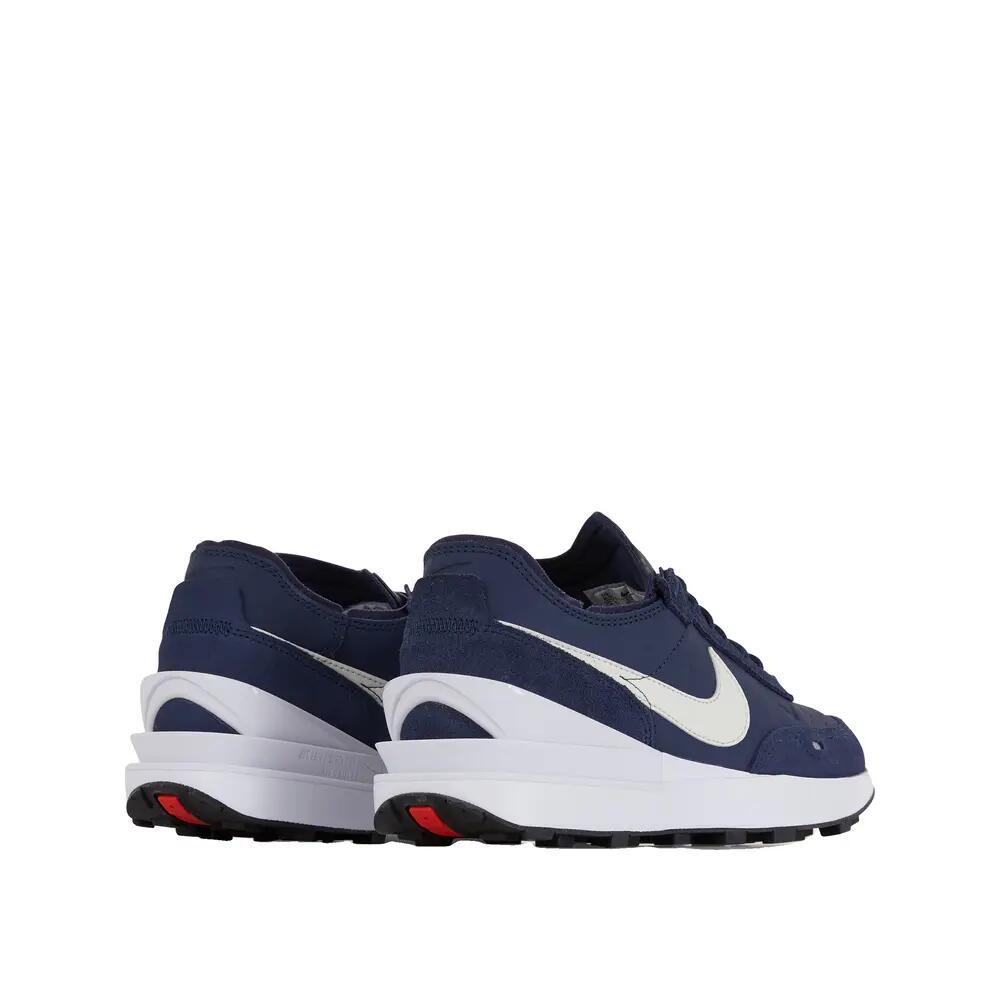 Nike Waffle One Leather Shoes Navy Blue/White 4/4