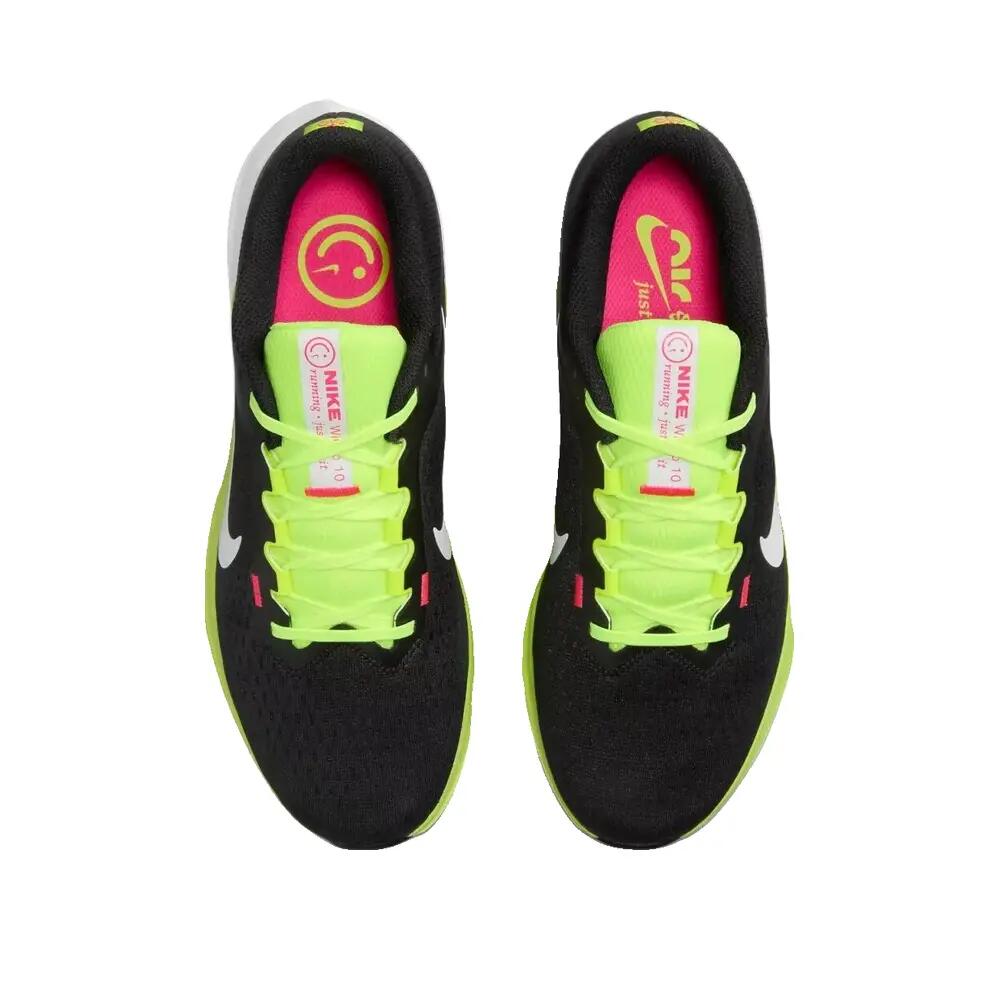 Hardloopschoenen Nike Air Winflo 10 XCC Zwart/Volt 4/6