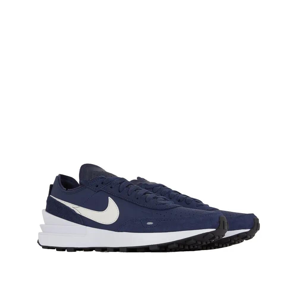 Zapatos Nike Waffle One Leather Azul noche/Blanco 2/4