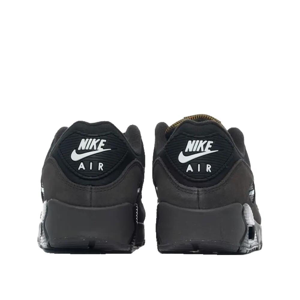 Nike Air Max 90 Schwarz/Mittelgrau/Bronzine/Blautinte 5/6