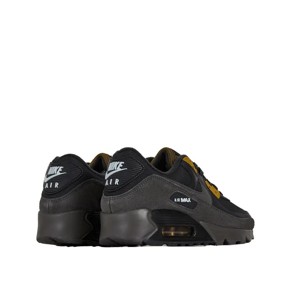 Nike Air Max 90 Schwarz/Mittelgrau/Bronzine/Blautinte 4/6