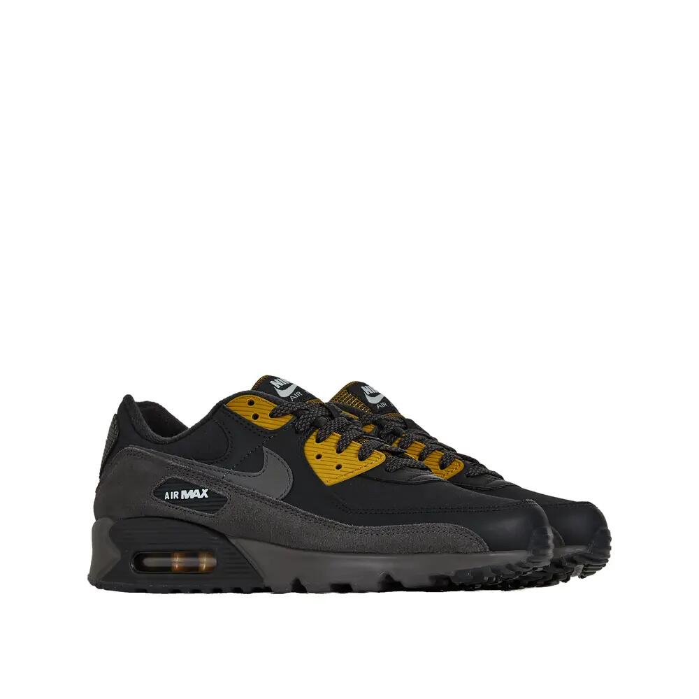 Nike Air Max 90 Schwarz/Mittelgrau/Bronzine/Blautinte 2/6