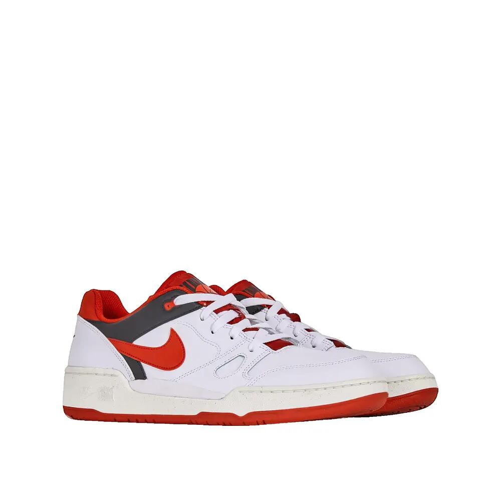 Scarpe Nike Full Force Low Bianco/Mystic Red/Nero/Sail 2/3
