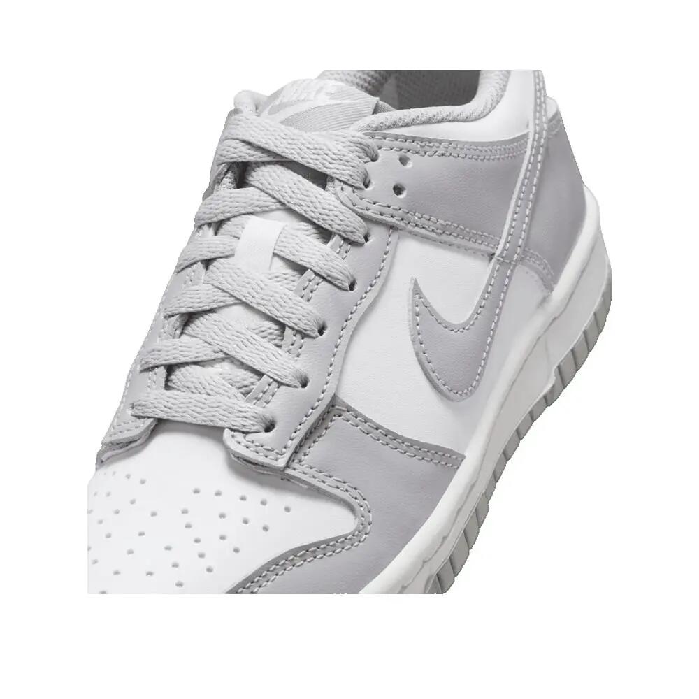 Nike Dunk Low Branco Cinza Fumado 7/8
