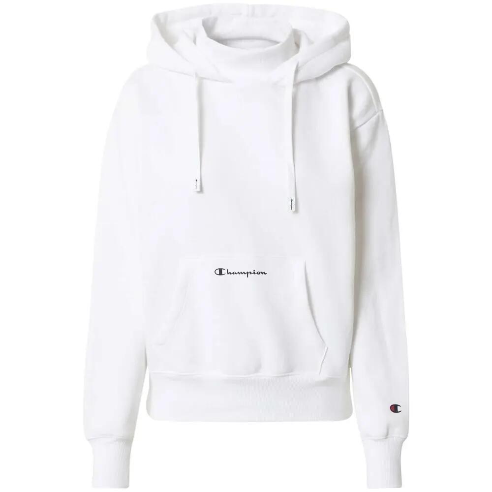 Camisola com capuz para mulher Champion Camisola com capuz Champion em branco 1/4
