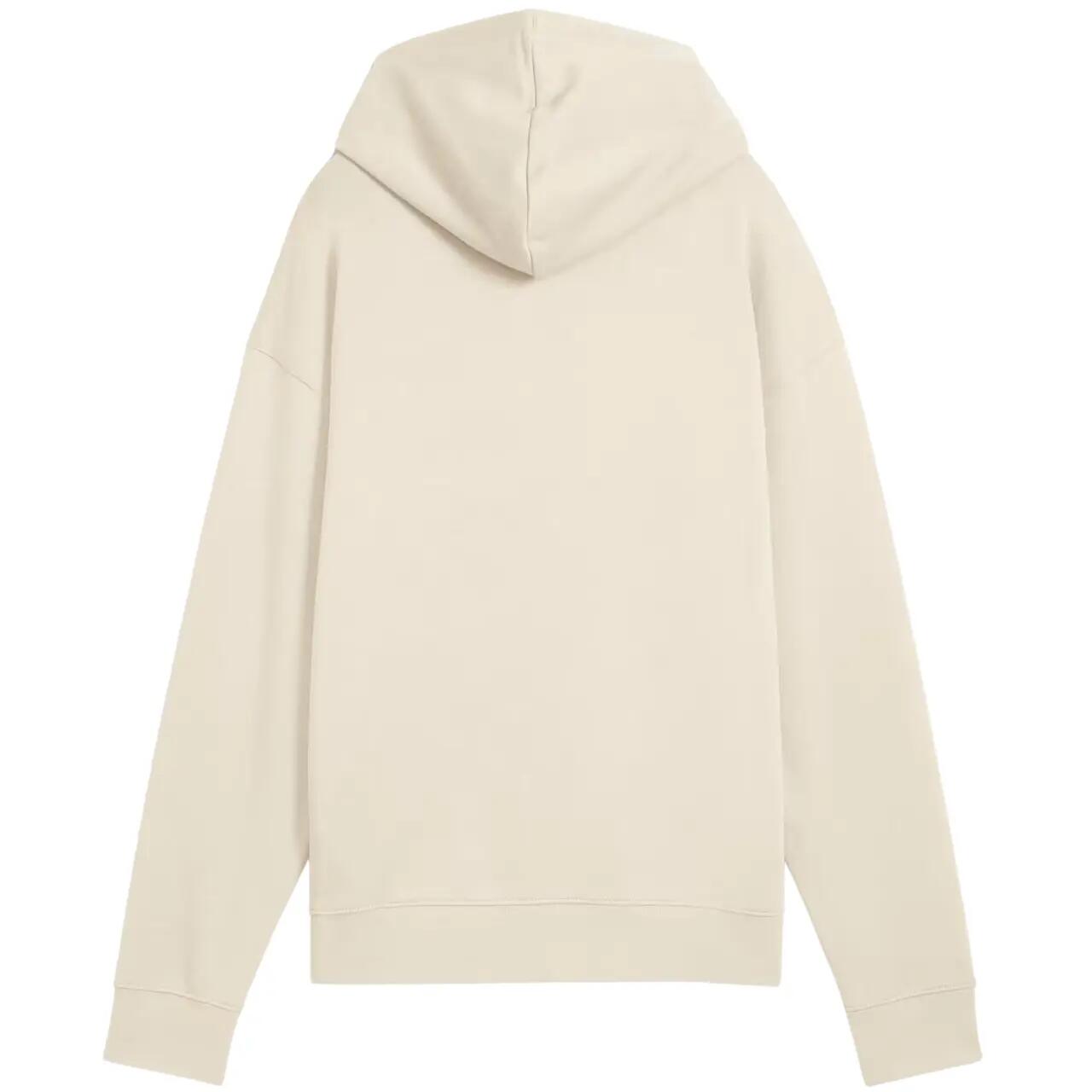 Puma Ess Script Comfort Hoodie femme crème 2/6