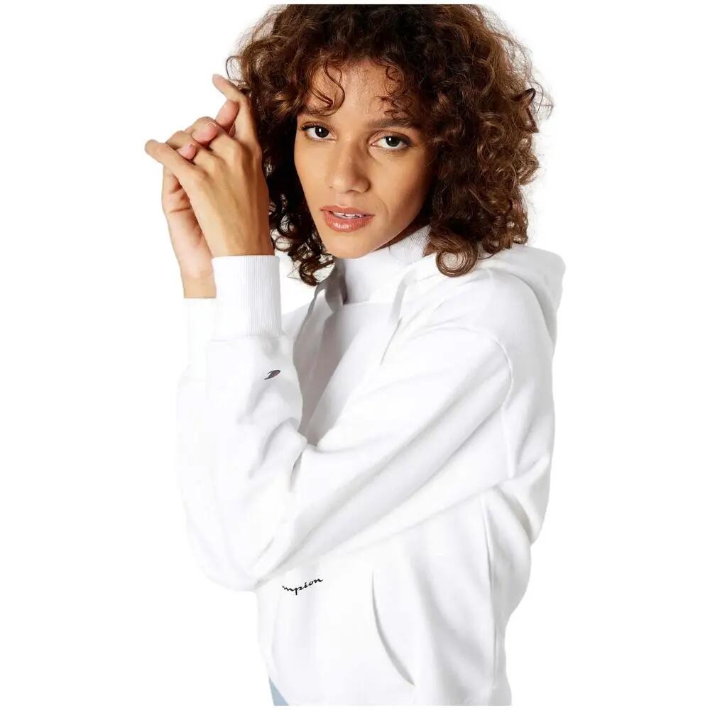 Camisola com capuz para mulher Champion Camisola com capuz Champion em branco 3/4