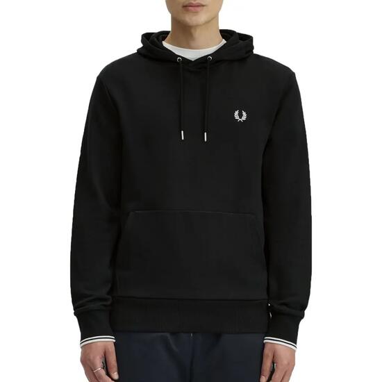 TIPPED HOODED SWEATSHIRT