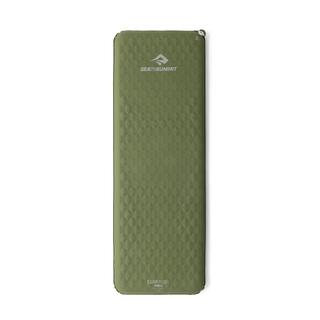 CAMP PLUS SELF INFLATING MAT - REGULAR RECTANGULAR WIDE DARK GREEN RCS