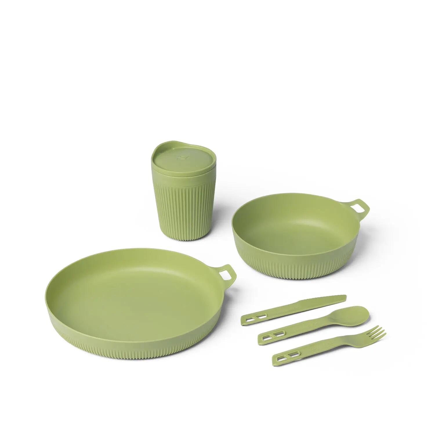 Horizon Dinnerware Set - [6 Piece] Red -  5