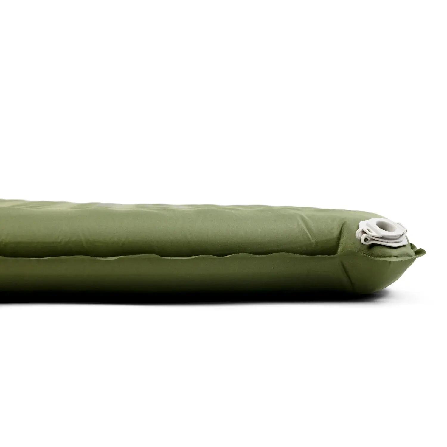 CAMP PLUS SELF INFLATING MAT - REGULAR RECTANGULAR WIDE DARK GREEN RCS -  4