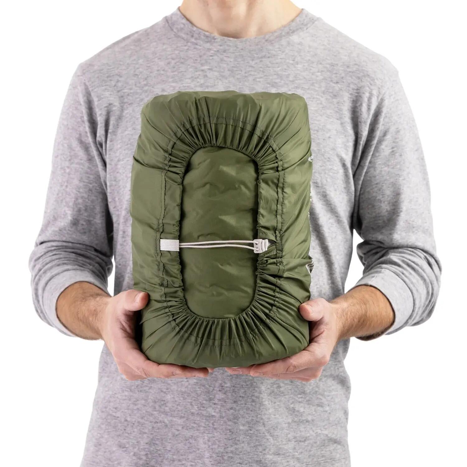 CAMP PLUS SELF INFLATING MAT - REGULAR RECTANGULAR WIDE DARK GREEN RCS -  3