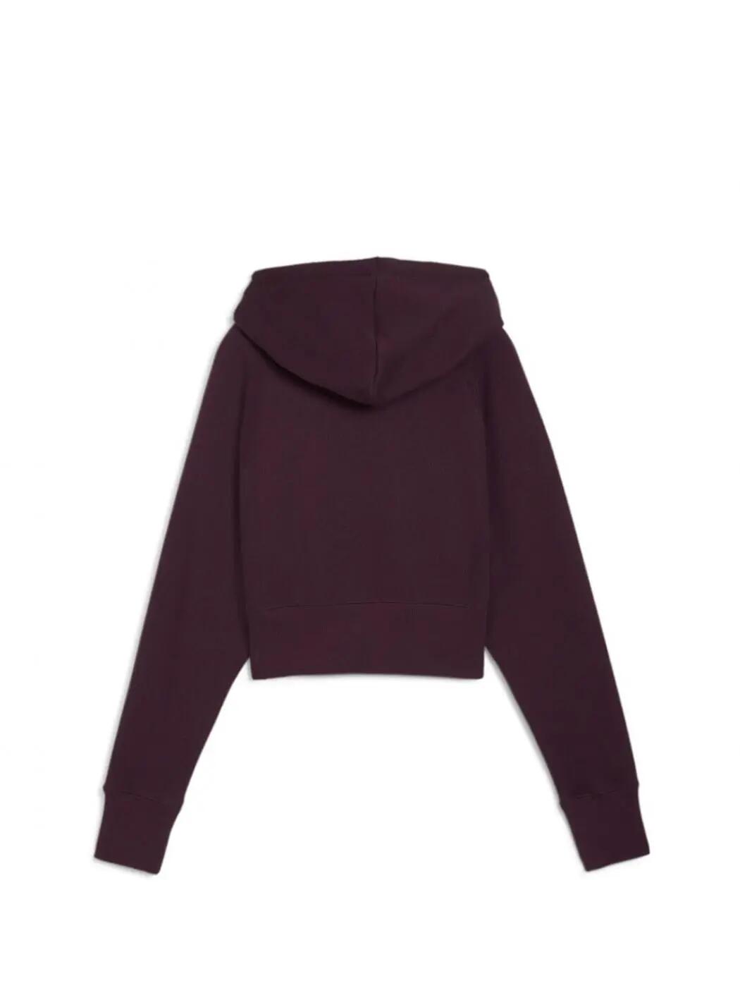 Sweatshirt Puma modelo Classics+ Relaxed Cropped para mulheres 2/5