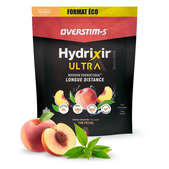 Boisson Isotonique - Hydrixir Ultra - thé peche - 1,6kg