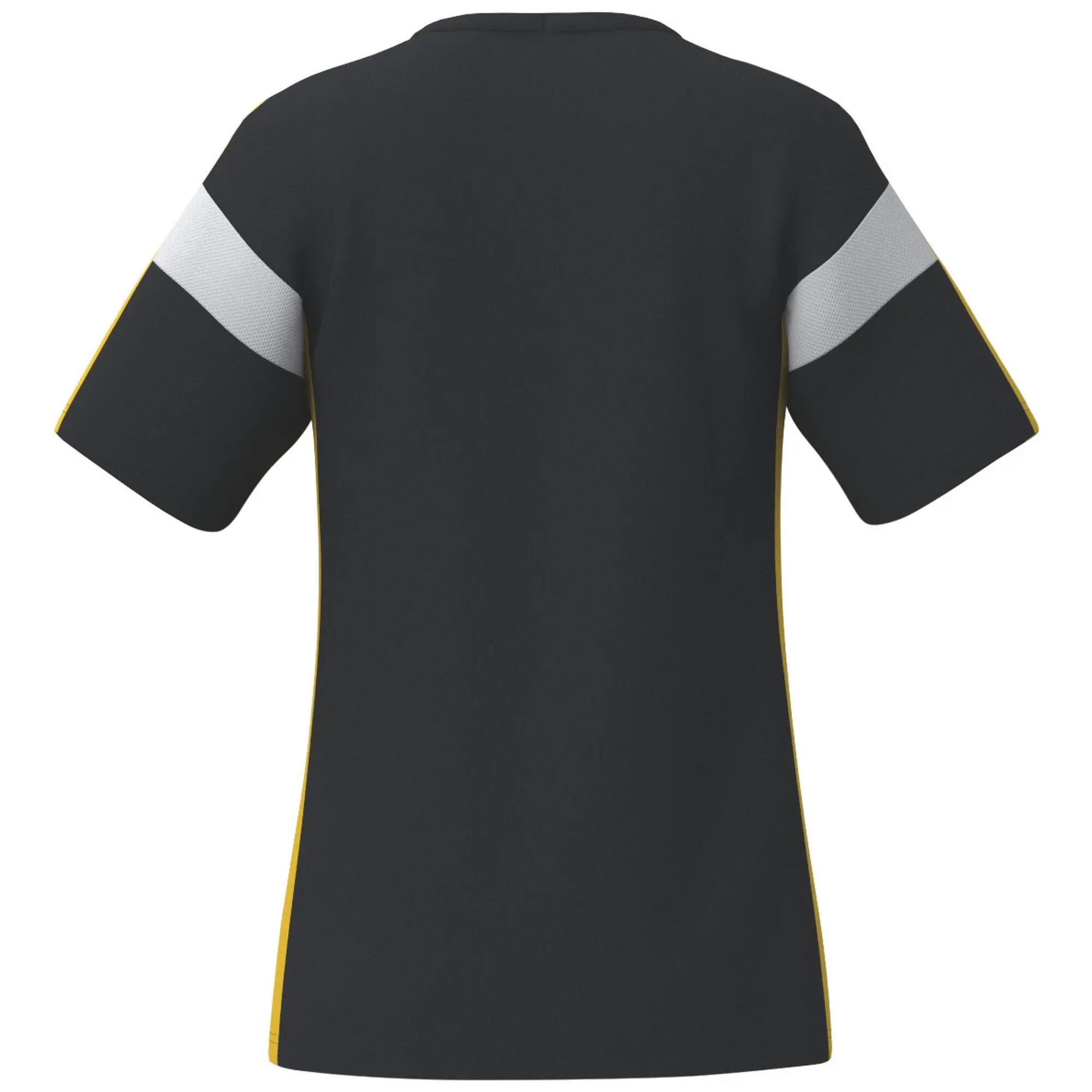 Erima Celebration 125 T-shirt Function Zwart/geel 2/2