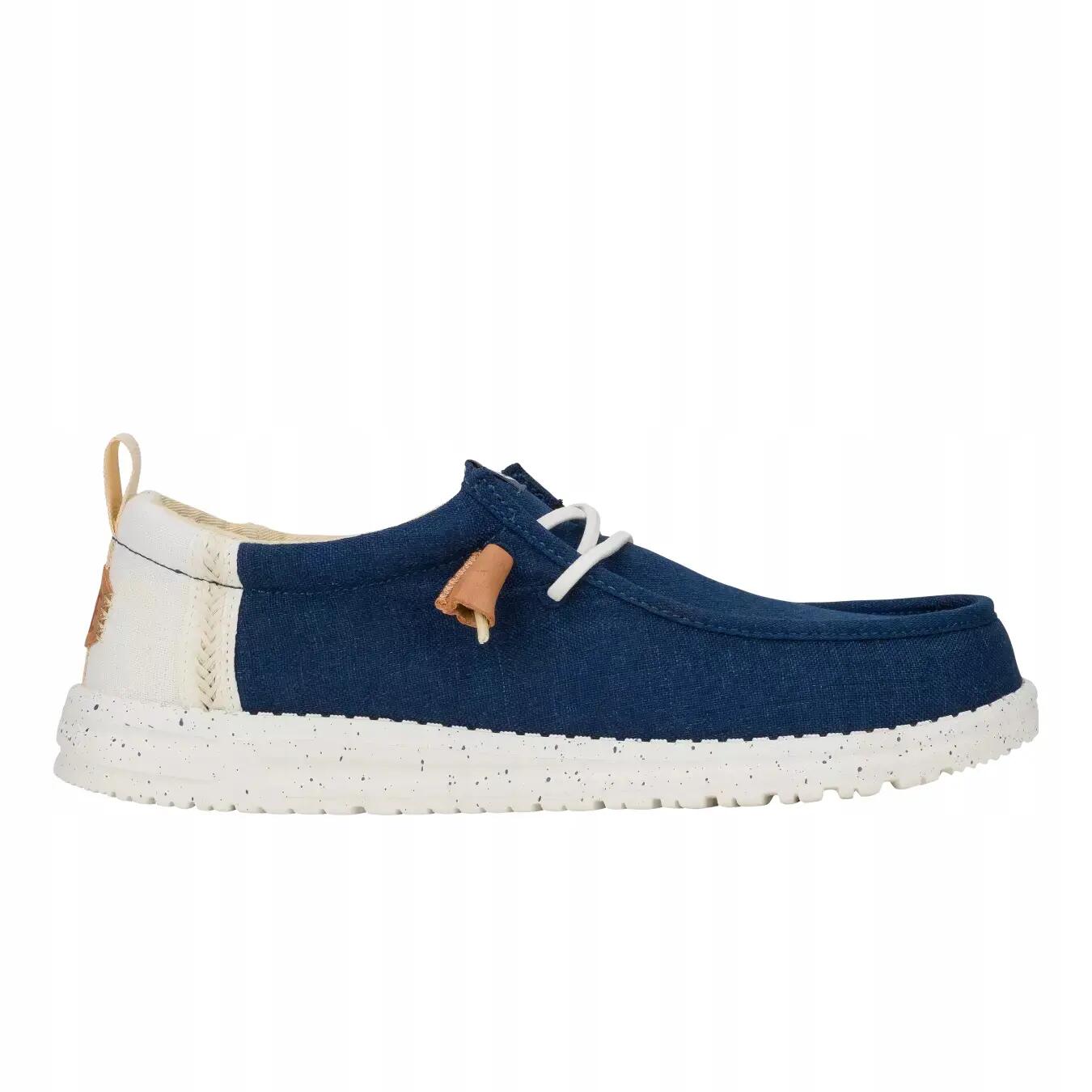 HeyDude Męskie Mokasyny Wally Summer Linen 6/6