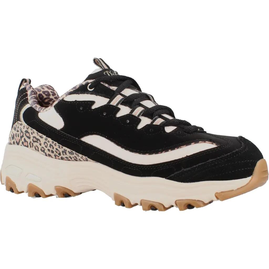 Turnschuhe Skechers D'lites-wild Charm, Schwarz, Unisex 5/6