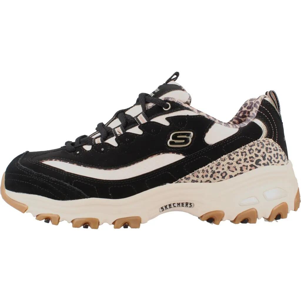 Turnschuhe Skechers D'lites-wild Charm, Schwarz, Unisex 2/6