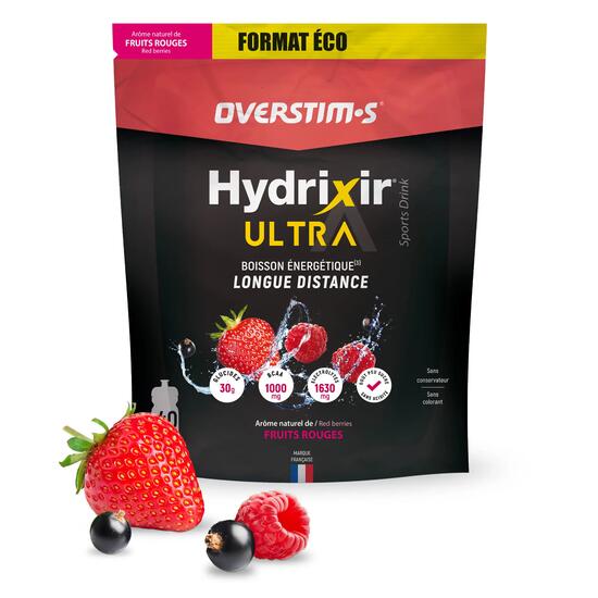 Boisson Isotonique - Hydrixir Ultra - fruits rouges - 1,6kg