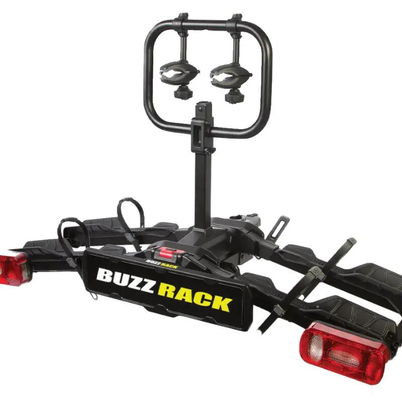 E-Scorpion LITE 2 folding towbar bike rack – 2 electric bikes