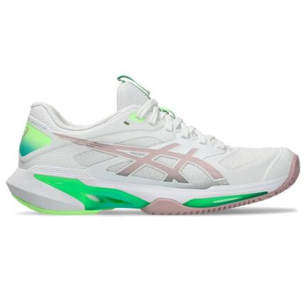 Zapatillas Asics Solution Speed FF 4 Clay Blanco Rosa Morganita Mujer