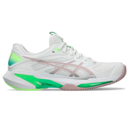 Zapatillas Asics Solution Speed FF 4 Clay Blanco Rosa Morganita Mujer