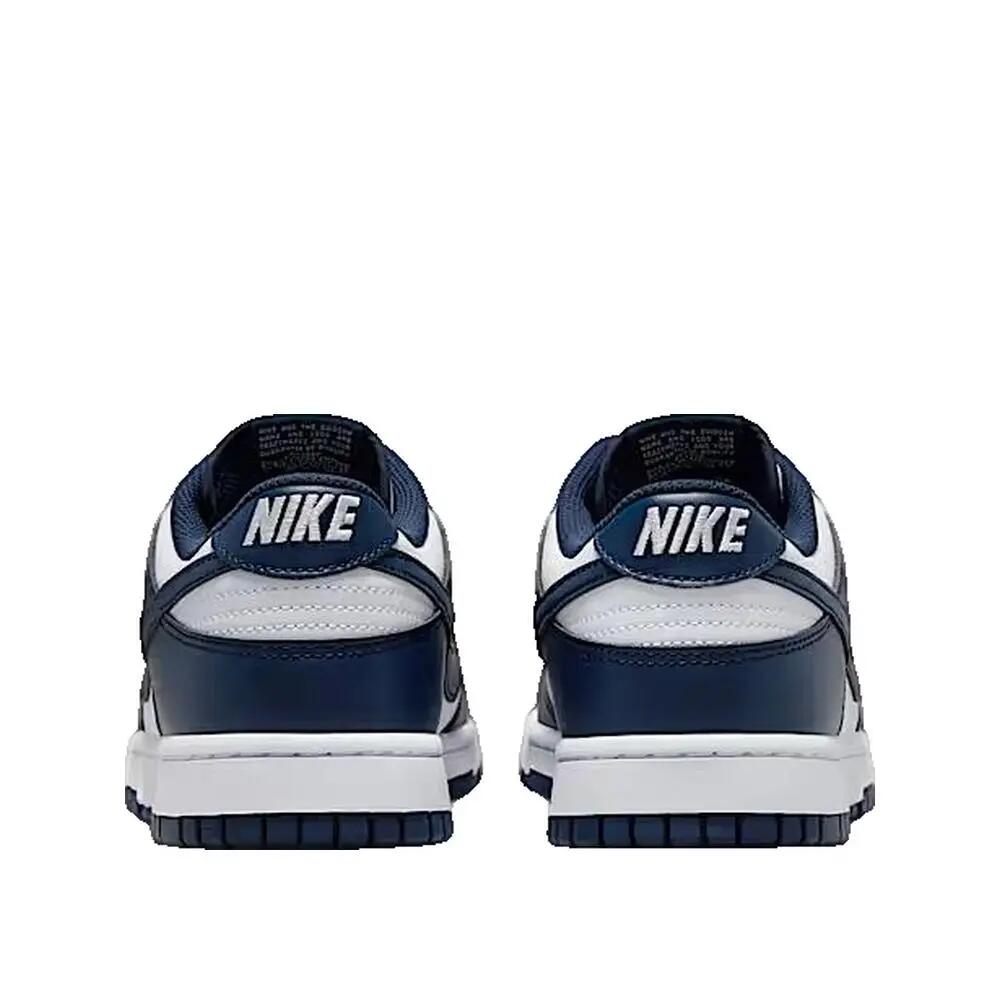 Chaussures Nike Dunk Low Retro Blanc/Nuit de Minuit 3/3
