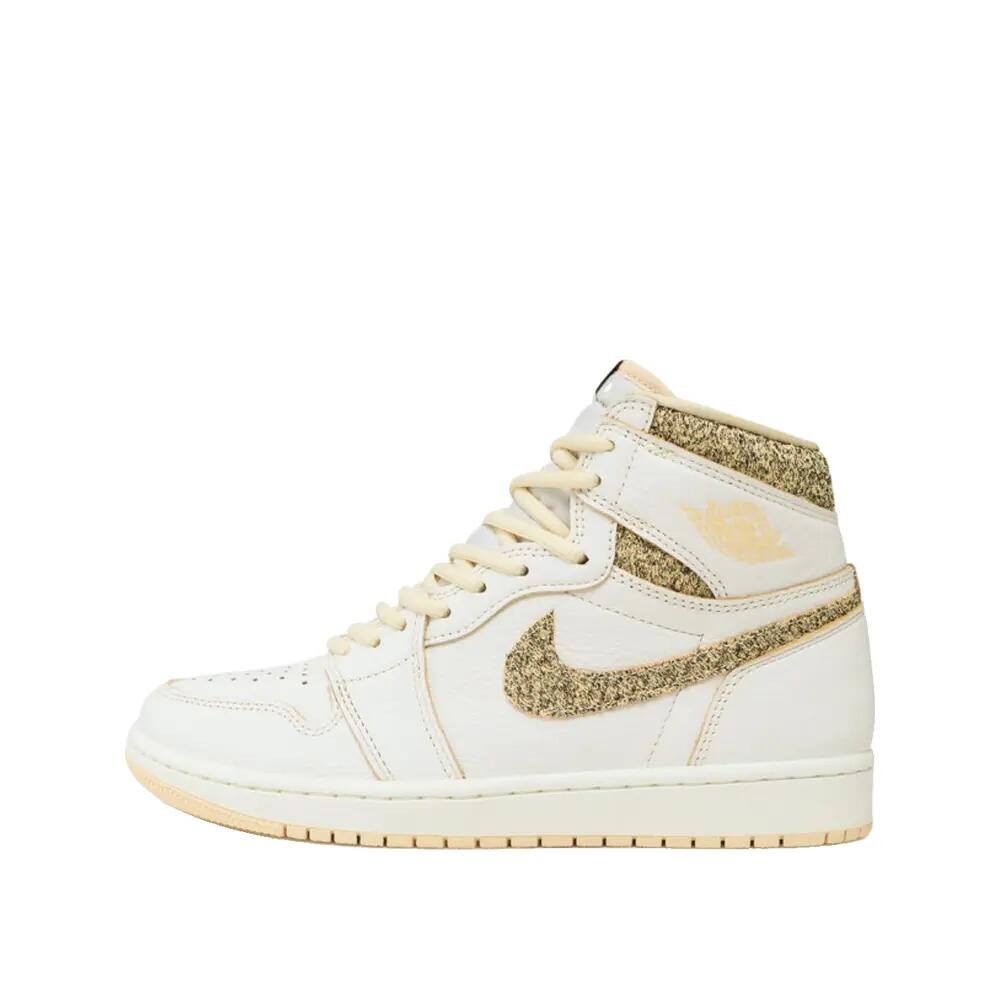Scarpe - basket - uomo - air jordan 1 - alto - sail/pale vanilla-nero 3/5