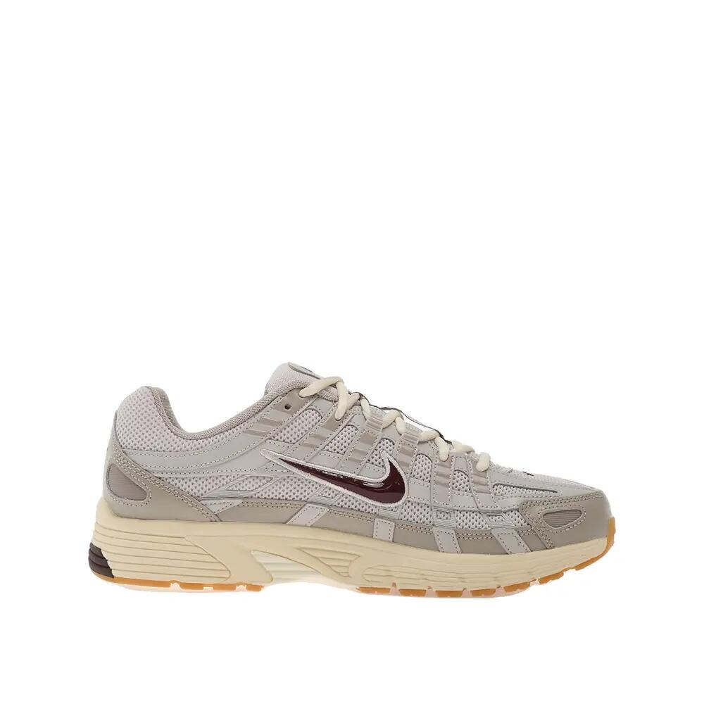 Zapatos Nike P-6000 Gris College/Borgoña 2/6