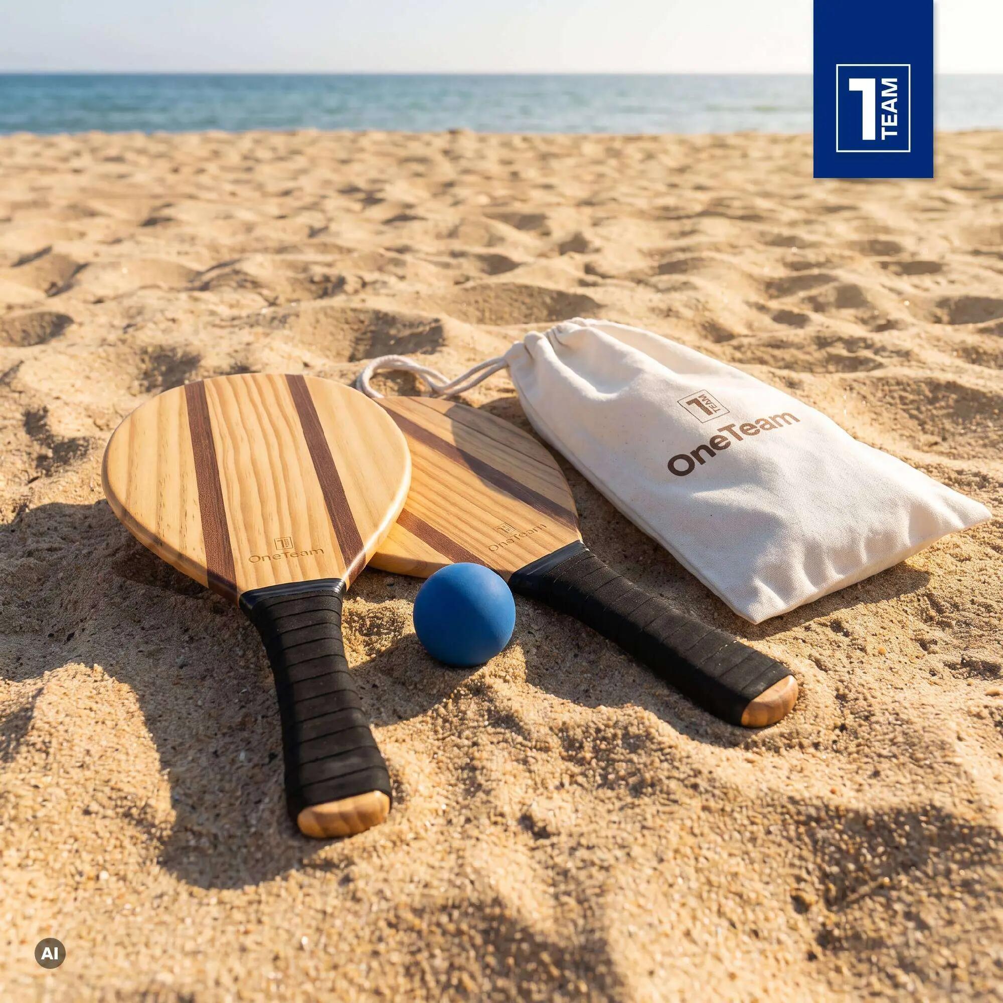 Zestaw do tenisa plażowego OneTeam Beach Play 9/11