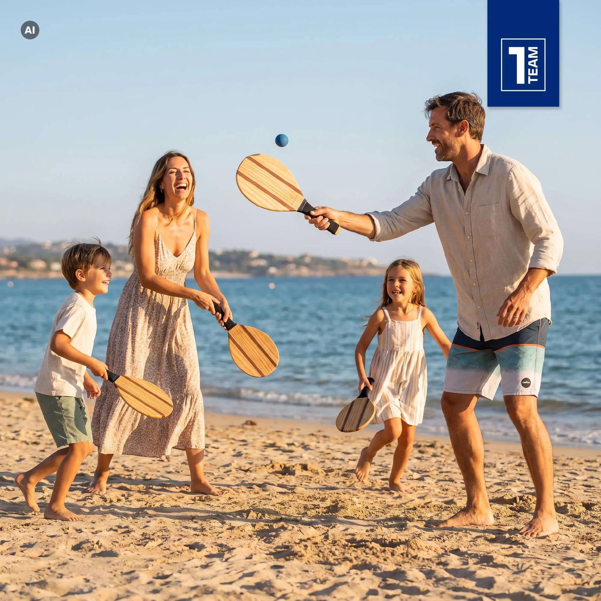 Zestaw do tenisa plażowego OneTeam Beach Play 10/11