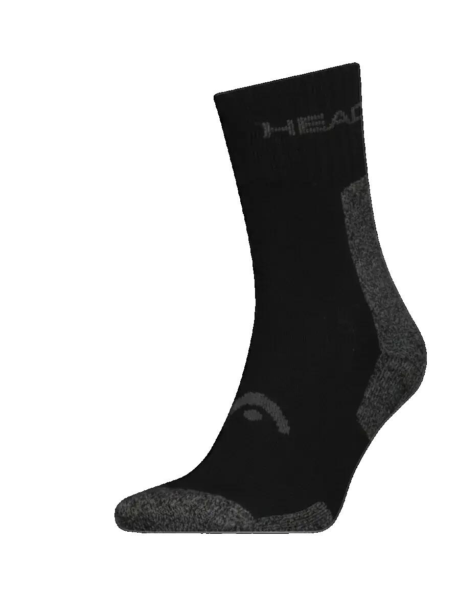 Chaussettes de tennis Performance Crew, lot de 1, noires 2/3
