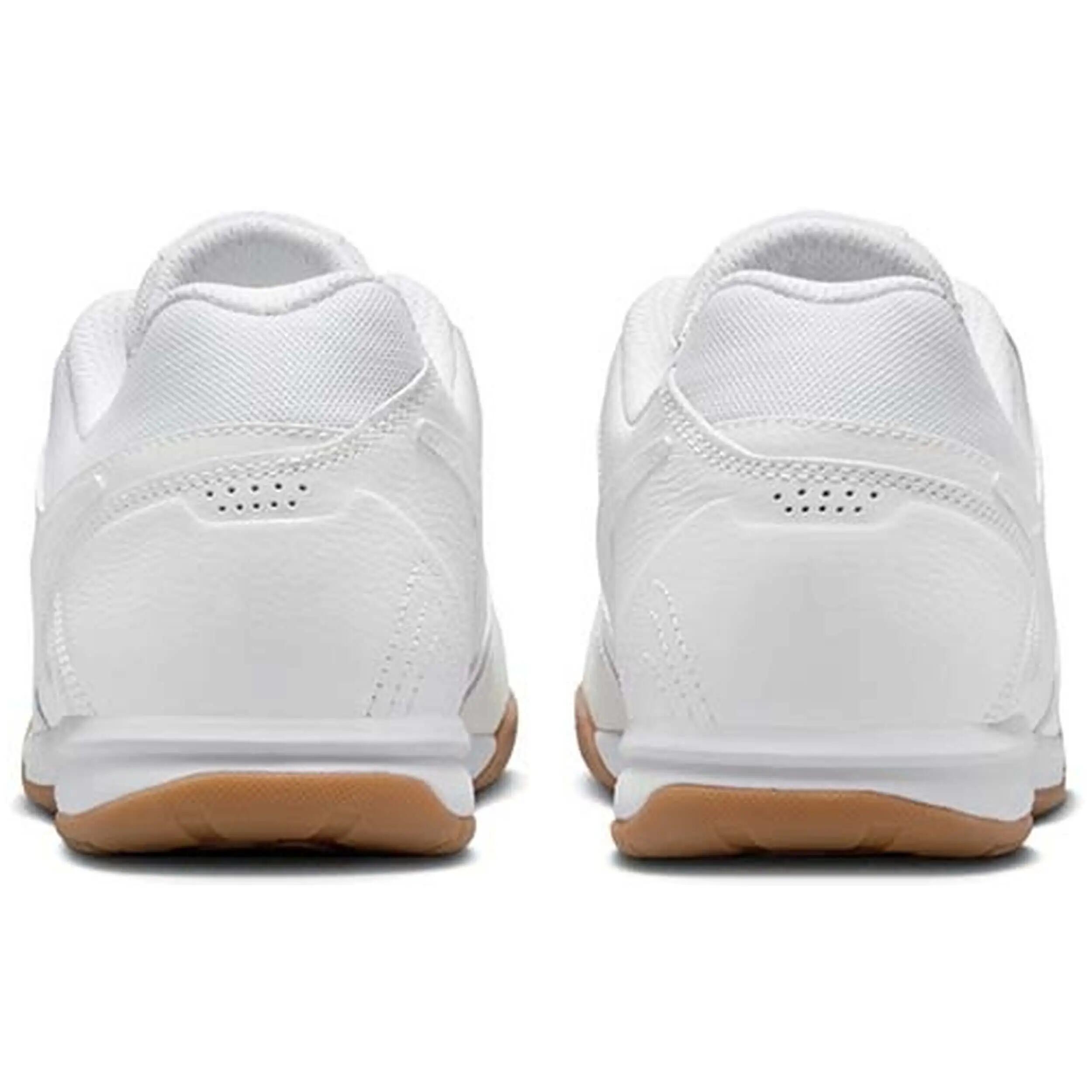 Męskie buty piłkarskie NIKE GATO White / White-Gum Light Brown 3/5