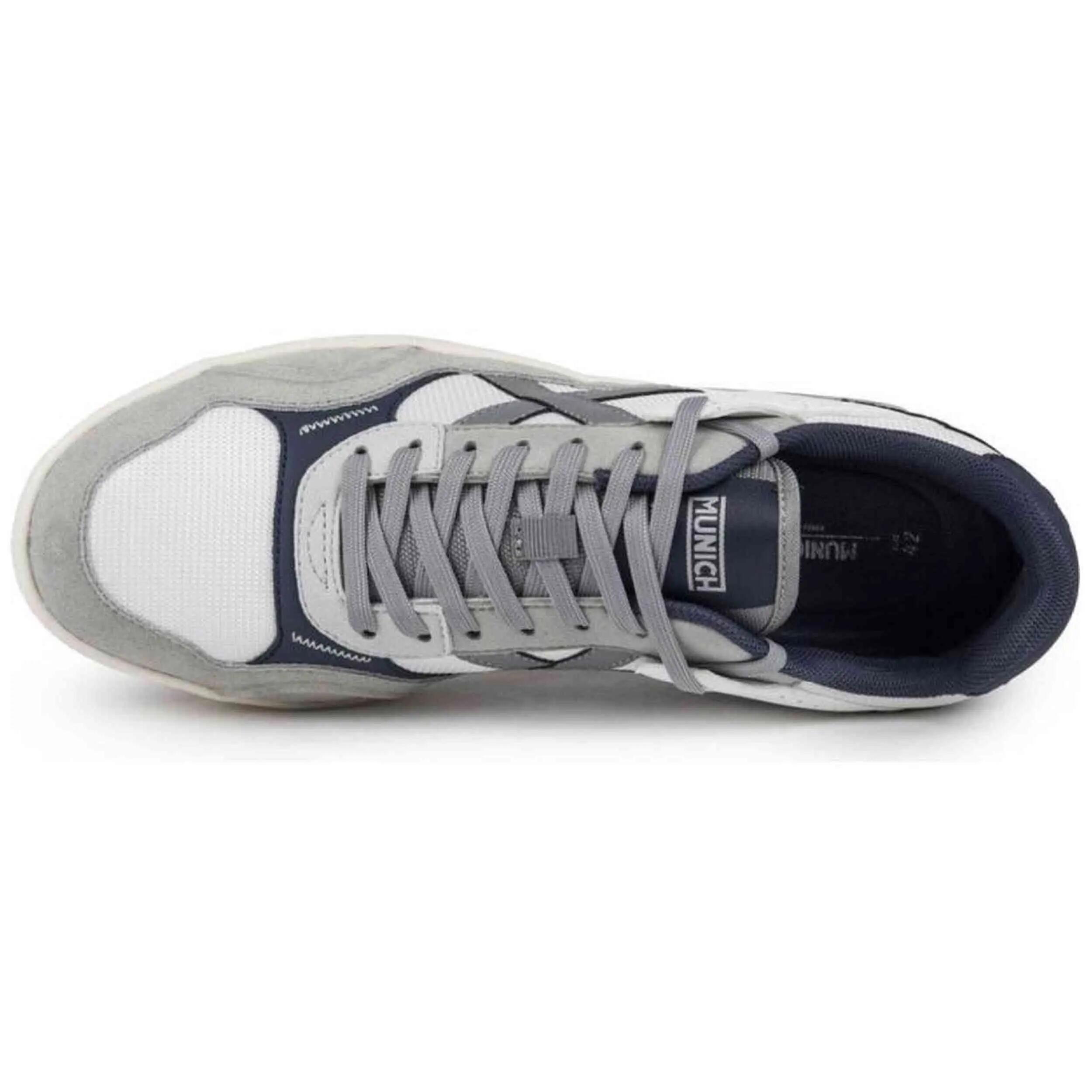 Zapatillas MUNICH  Rock 01 Gris  Hombre 3/4