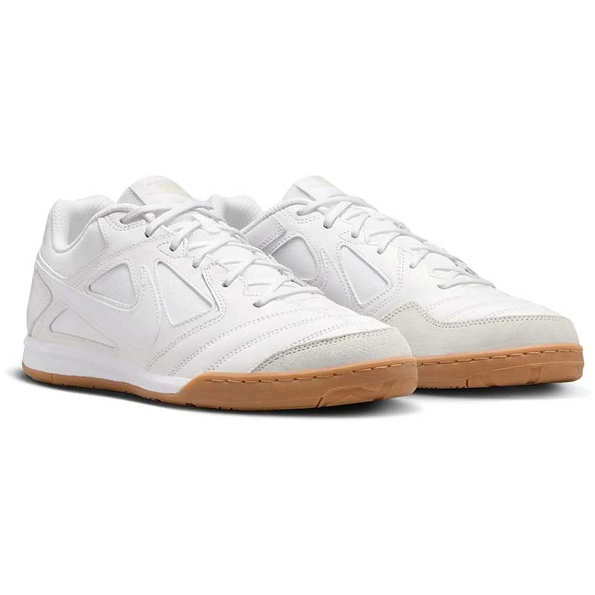 Męskie buty piłkarskie NIKE GATO White / White-Gum Light Brown 2/5