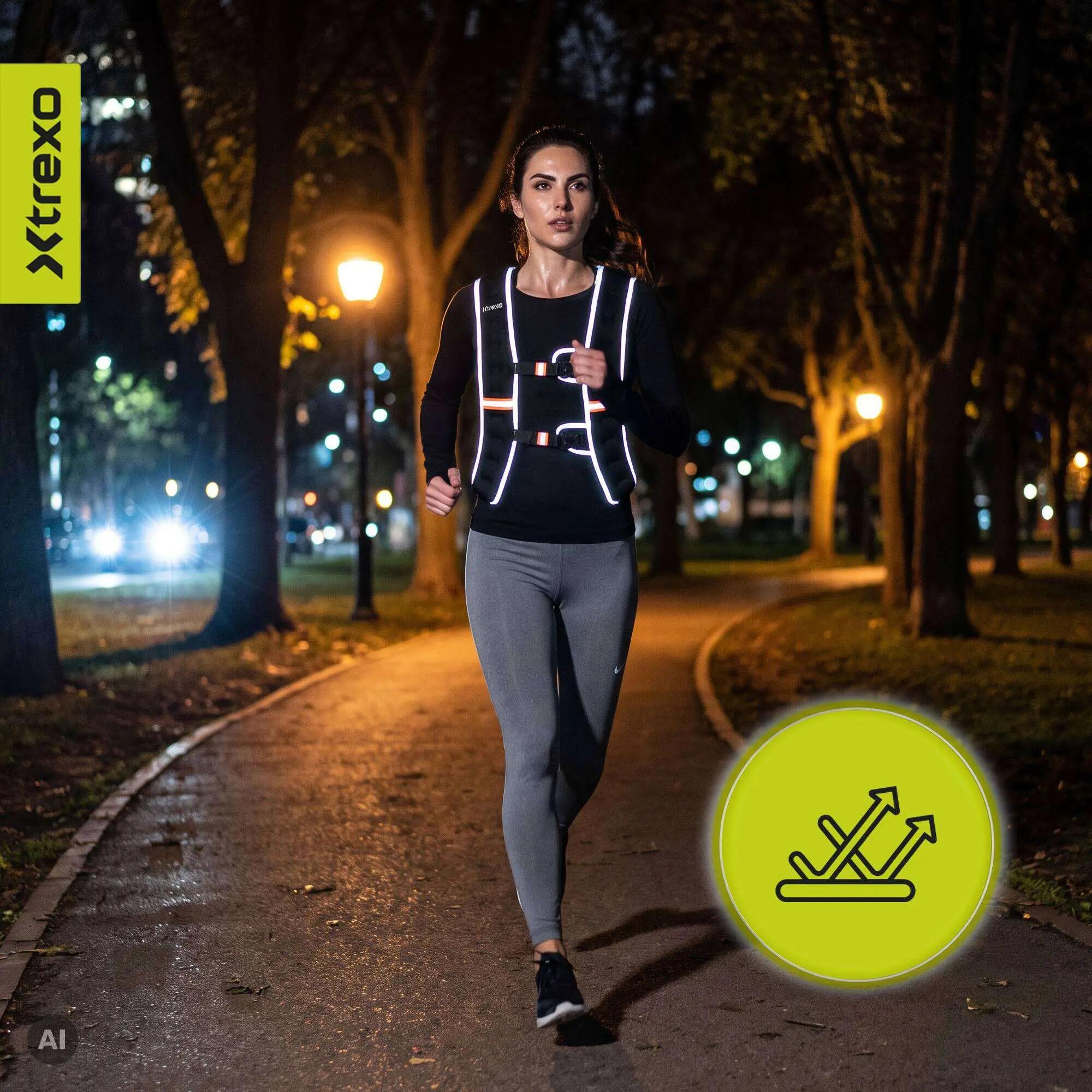 XTREXO WV-10 verzwaard trainingsvest 7/7