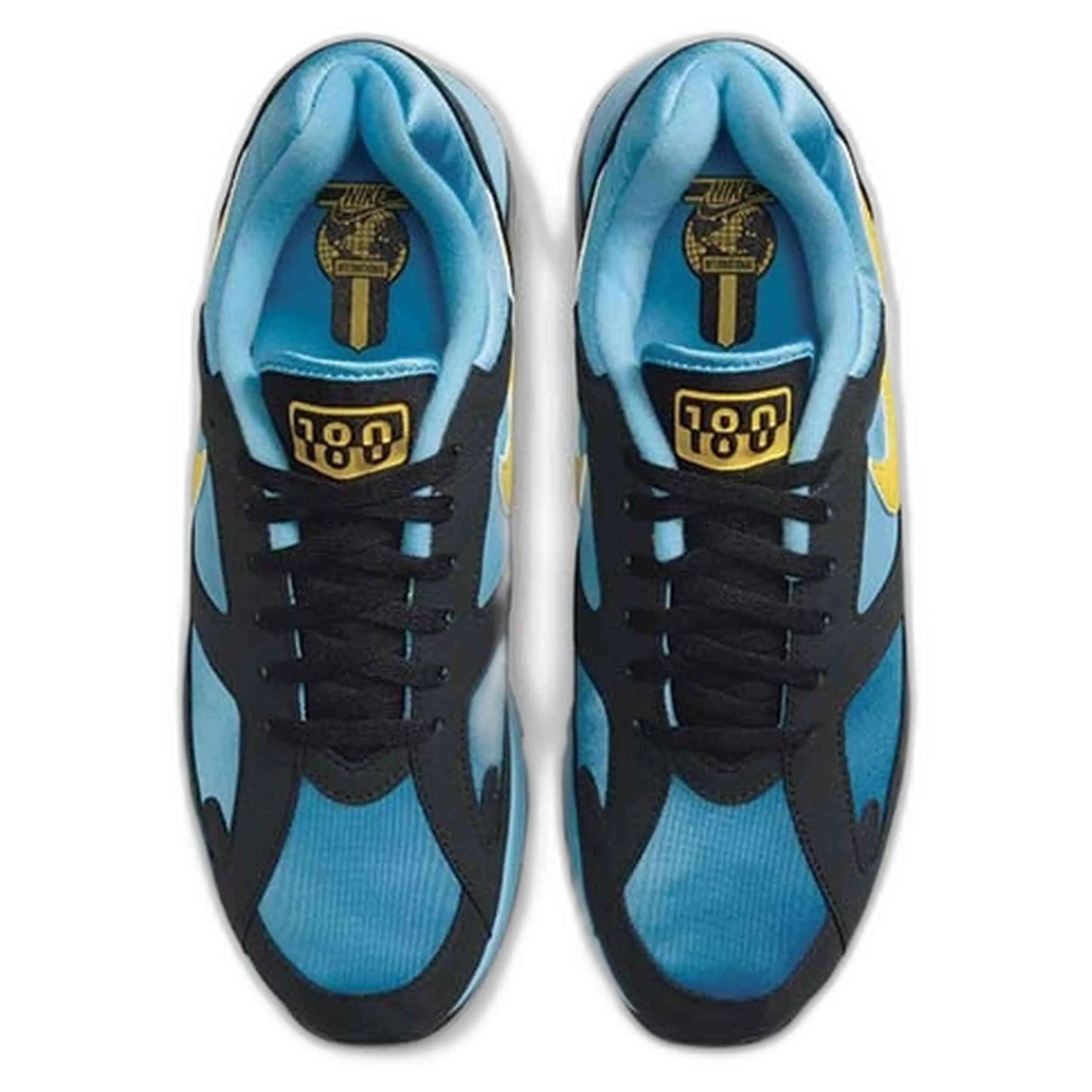 Nike Air Max 180 Baltic Blue - Men's Sport Walking Shoes 4/5