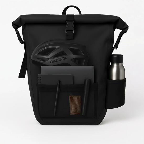 Sacoche velo arriere 3en1 sac à dos, bandoulière, vélotaf - 25L - étanche IPX6