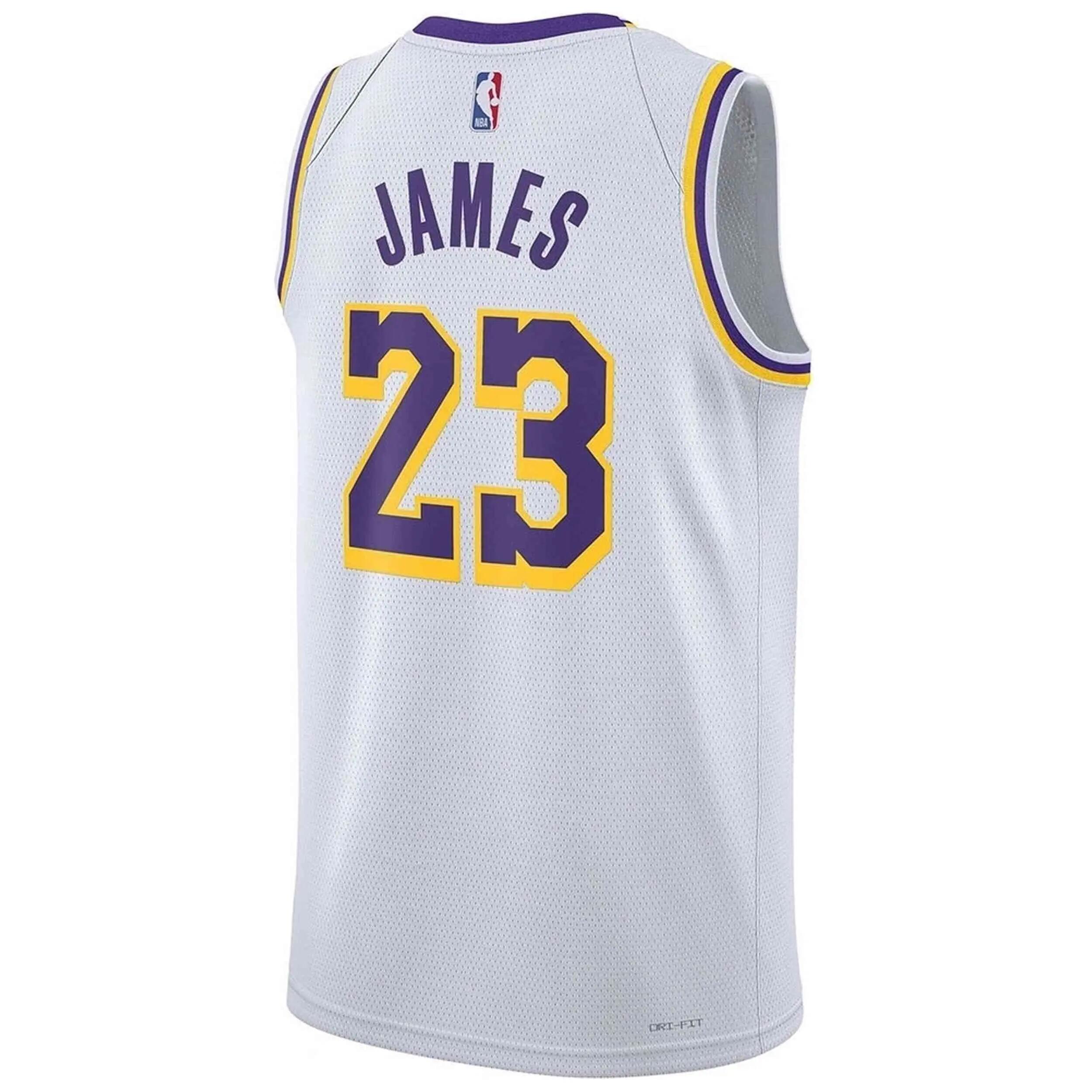Maglia - Basket - Uomo - Dri-FIT Swingman - LeBron 23 - Bianco 5/5