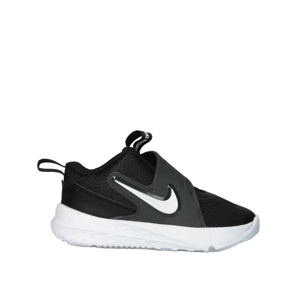 Zapatillas de baloncesto Nike Team Hustle D 12 Negro/Blanco 2/5