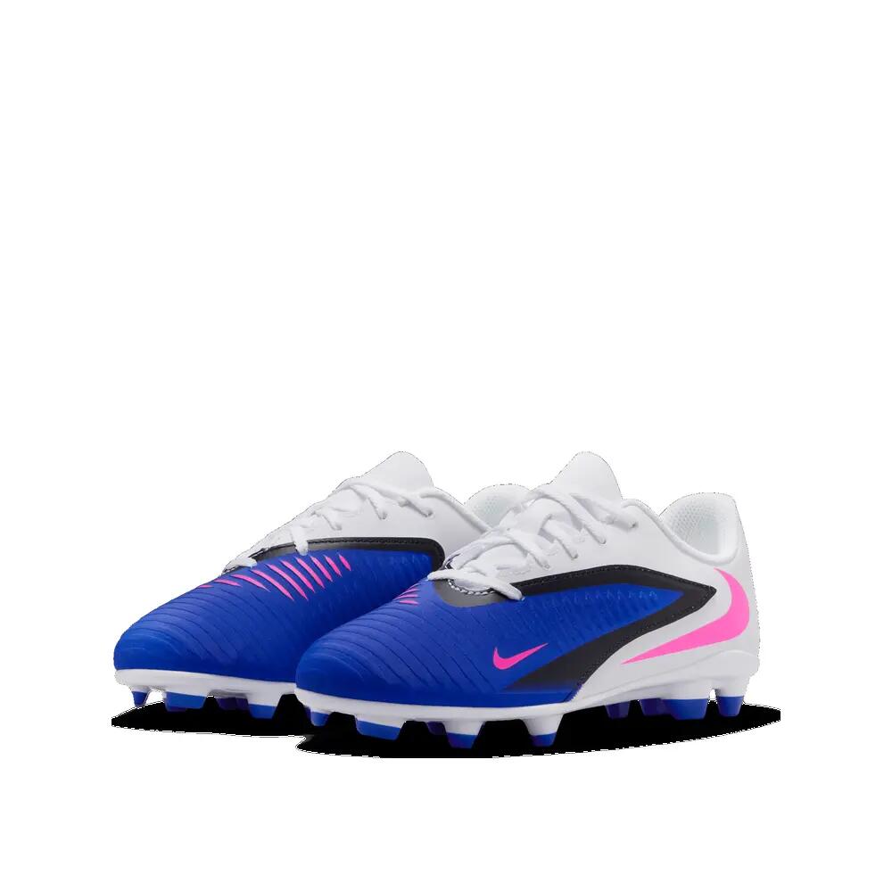 Scarpe da calcio Nike Phantom 6 Low Club Blu/Rosa/Bianco 3/6