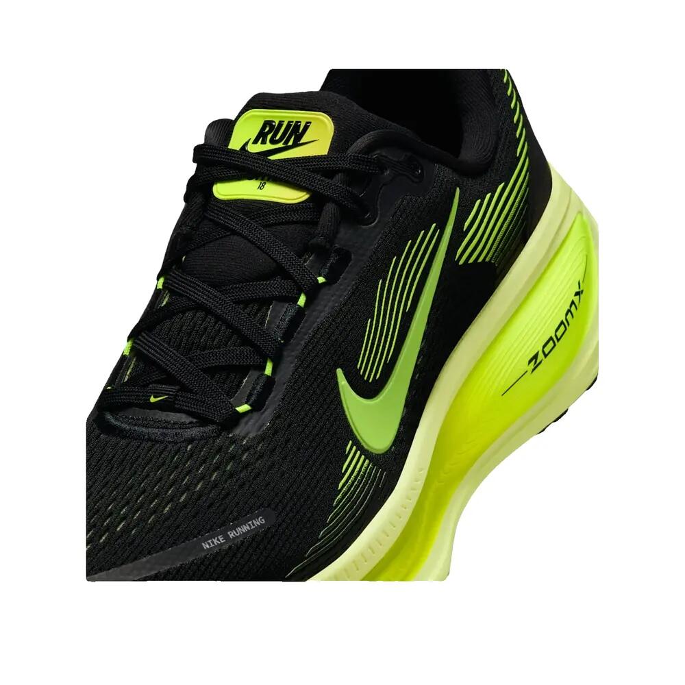Tênis de corrida Nike Vomero 18 Preto/Volt/Cyber/Lt Lemon Twist 6/7