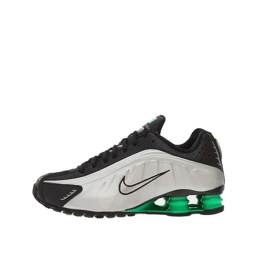 Nike Shox R4 Metallic Silver Green 6/6